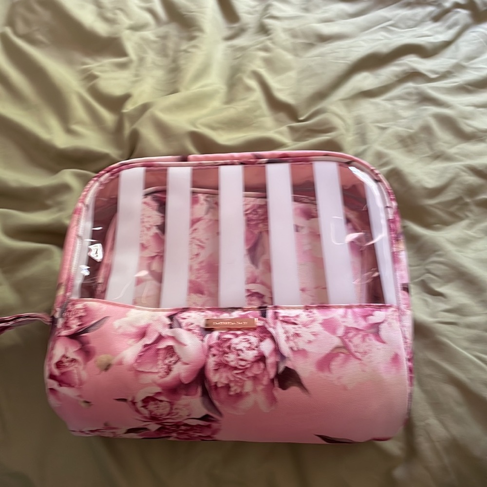3 piece makeup bag